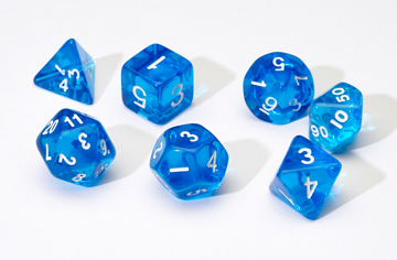 Sirius Translucent Blue Resin 7-pc set